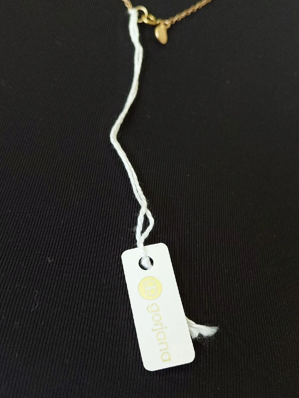 Rose Gold Herringbone Chain Necklace - Women's Elegant Layering Piece - Picture 3 of 3